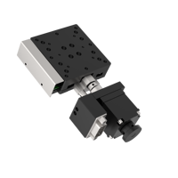 Plateforme de positionnement rotative XY de haute précision UVW pour l'alignement des semi-conducteurs et optique