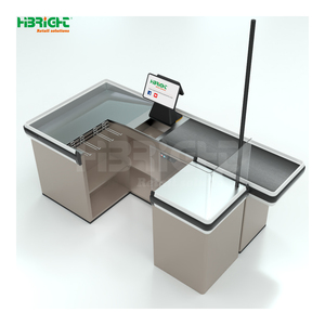 เคาน์เตอร์คิดเงินสแตนเลสคุณภาพสูง ทนทาน สำหรับซูเปอร์มาร์เก็ตและร้านค้าปลีก - Product Image 5