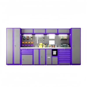 <span class=keywords><strong>ตู้</strong></span>เก็บเครื่องมือแบบรวมสำหรับโรงรถ <span class=keywords><strong>ตู้</strong></span>เครื่องมือสำหรับงานหนัก โต๊ะทำงานโลหะสำหรับโรงงาน โต๊ะเครื่องมือแบบเคลื่อนที่ รถเข็นเครื่องมือสำหรับงานเชื่อมเคลือบด้วยผง - Product Image 3