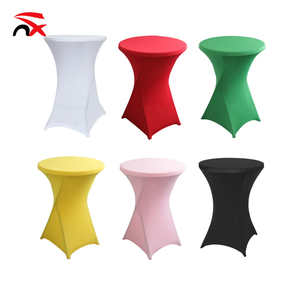 Khăn trải bàn tiệc cưới khách sạn chất liệu spandex co giãn nhiều màu sắc trang trí - Product Image 1