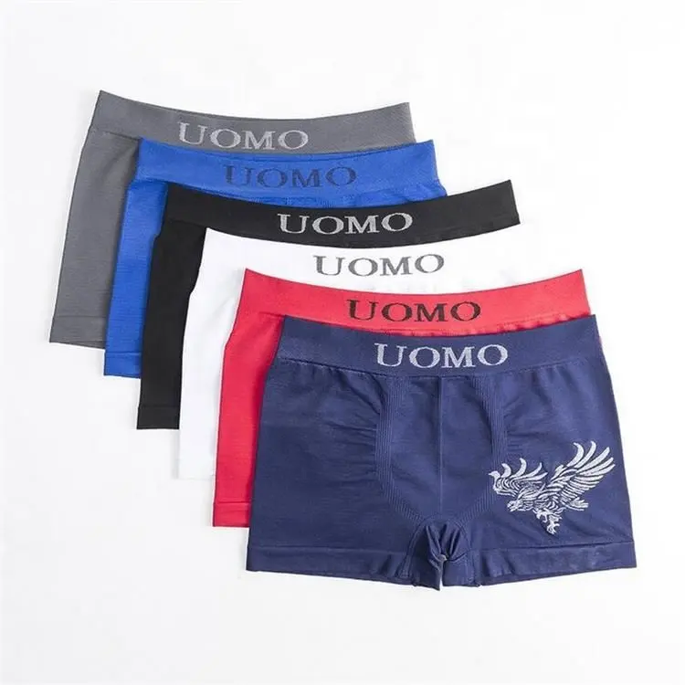 Hot Sale Seamless Polyester High-elastic Stretch Comfortable Men's Boxer Briefs