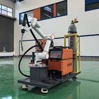 Carga útil de 5kg Cobot de soldadura de 6 ejes ± 0,03mm Repetibilidad 922mm Alcance para soldadura de acero inoxidable y metal