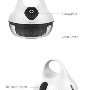NUEVO Cepillo Masajeador para el Cuidado del Cuero Cabelludo, Solución Anticaída del Cabello, Aplicador en Botella, Peine Masajeador para el Cuero Cabelludo con Compartimento para Aceite - Product Image 3