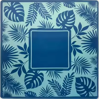 Alas Mahjong Turquoise 31.5"x31.5" Neoprena Anti-Selip Peredam Suara untuk Mahjong Amerika