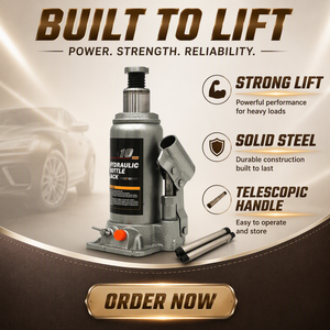 <span class=keywords><strong>Gato</strong></span> Hidráulico <span class=keywords><strong>de</strong></span> <span class=keywords><strong>Botella</strong></span> Vertical <span class=keywords><strong>de</strong></span> Acero <span class=keywords><strong>de</strong></span> 10 Toneladas para Automoción con Certificación CE, Nuevo, para Elevación <span class=keywords><strong>de</strong></span> Coches con Tornillo Adicional - Product Image 2