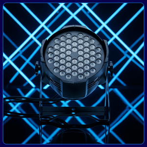 Luz LED Par Impermeable para Exteriores IP65 DMX512 de 54 Piezas para Escenarios, Eventos, Espectáculos y Fiestas - Product Image 4