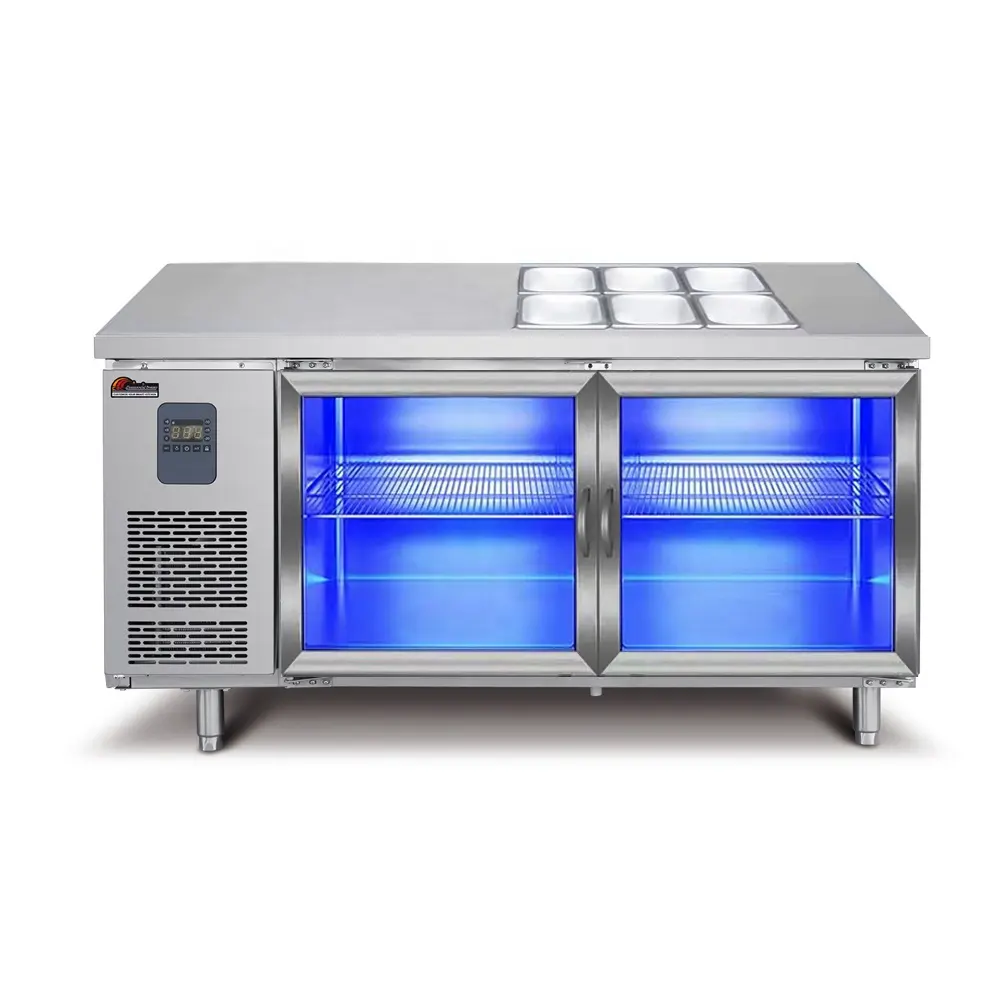 Congelateur-commercial Réfrigérateur Réfrigérator Refrigerateur* Frigo Congélateur Coffre Commercial Pour La Poitrine