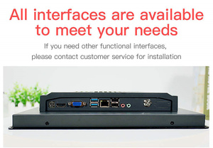 Moniteurs tactiles industriels <span class=keywords><strong>pour</strong></span> PC de panneau, fabriqués en usine depuis 14 ans, avec différentes tailles d'écran <span class=keywords><strong>pour</strong></span> HMI/Machine CNC/Médical/SOP/Kiosque - Product Image 6