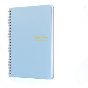 ए 5 रंग पतला आंतरिक पृष्ठ pp वाटरप्रूफ सर्पिल कॉइल छात्र कार्यालय 52-सप्ताह के रिकॉर्ड प्लानर नोटबुक उपहार - Product Image 2