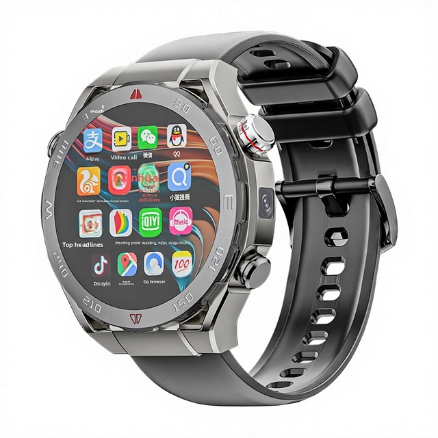 VP600 (Pomelo Guardian) 5G Netcom 1.43" Android Deca Core AMOLED GPS Waterproof Sports Weather Alipay Phone Watch 500-999mAh