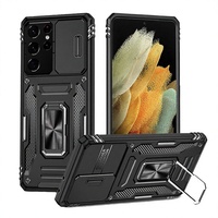 Nouvelle coque de téléphone portable multifonctionnelle résistante avec support anneau pour S26 Ultra