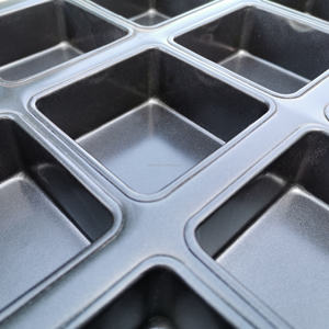 Moules à pain disponibles dans le commerce plaques de <span class=keywords><strong>cuisson</strong></span> carrées antiadhésives multiples plaques de <span class=keywords><strong>cuisson</strong></span> carrées pour fours - Product Image 4