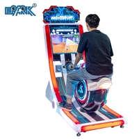 Jeu de course automobile pour enfants, machine de jeu d'amusement, simulateur de course automobile 3D