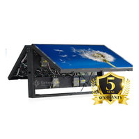 Panneau Led Double face extérieur, panneau géant Led série F, 4x8 pieds, 9 pieds x 16 pieds, affichage publicitaire