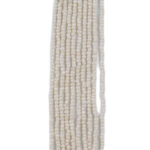 Perlas de Agua Dulce Naturales de Zhuji, Material para Joyería DIY, Perlas Blancas de 2.5-3mm, Perlas Sueltas para Collares y Pulseras - Product Image 4