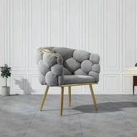 Tabouret de coiffeuse ergonomique moderne de luxe en velours pour filles, avec dossier, rouge, pour la maison, le bureau, l'hôtel, la chambre et le salon