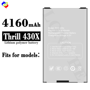 Batterie rechargeable Li-ion polymère originale 4160mAh Thrill <span class=keywords><strong>430X</strong></span> Zero-Cycle pour Cloudfone - Product Image 2