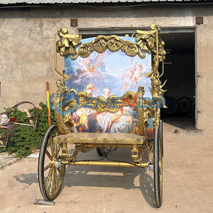 Carruaje de Caballos de Lujo Europeo Completo 2025, Vehículo Turístico de Transporte, Carro de Caballos para Turismo, Coche Eléctrico en Venta - Product Image 3