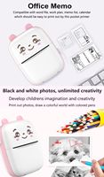 Imprimante thermique portable mini pour photos numériques, best-seller, pour cadeaux d'enfants, imprimante thermique de poche