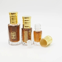 Offre Spéciale d'usine de bouteilles cosmétiques à faible coût 3 ml 6 ml 12 ml Golden Hot Print logo Bouteille Atar en verre