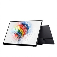 Moniteur portable Source-factory personnalisé de 17,3 pouces 4K 16:9 IPS série SU, luminosité 400 cd/m², temps de réponse 14 ms pour PC et téléphones