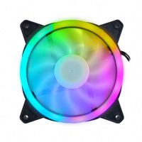 Échantillon gratuit 12V 6Pin 15 lumière LED RGB PC de jeu multi-couleurs 120mm refroidisseur de processeur ventilateurs d'ordinateur RVB
