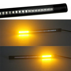 Luz Trasera para Motocicleta, Tira de Luz LED Impermeable para Motocicleta, Luz Direccional LED para Motocicleta, Tubo de Luz con 48 SMD, Luz de Reversa LED - Product Image 5