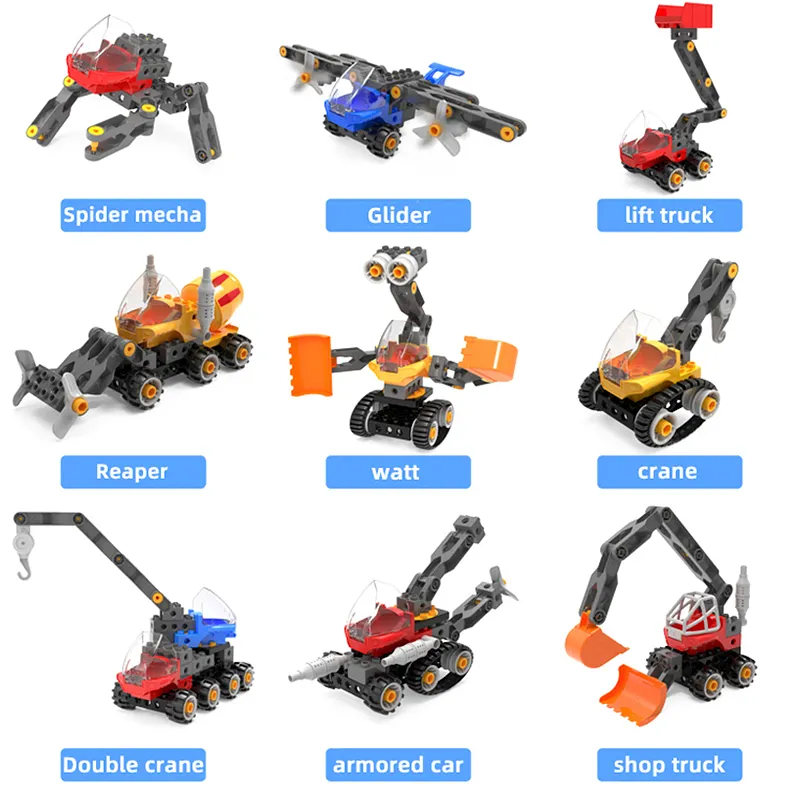 Gorock Merek 110 Pcs Partikel Nomor Puzzle Kreatif Teknik Blok untuk DIY Mainan Menyesuaikan Legoing Set OEM Barang