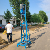 Équipement de forage de sol électrique pour usage domestique, mini-machine de forage de puits d'eau