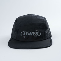 Gorra de Campamento Personalizada de 5 Paneles con Visera Plana, Material de Algodón, Gorra Deportiva para Exteriores con Visera Impresa