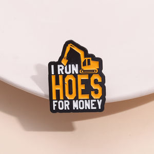Pin de Esmalte con Diseño de Hombres que Corren por Dinero, Broche Metálico Creativo para Trabajadores, Insignia para Solapa, Mochila, Ropa, Joyería, Accesorios Decorativos - Product Image 4