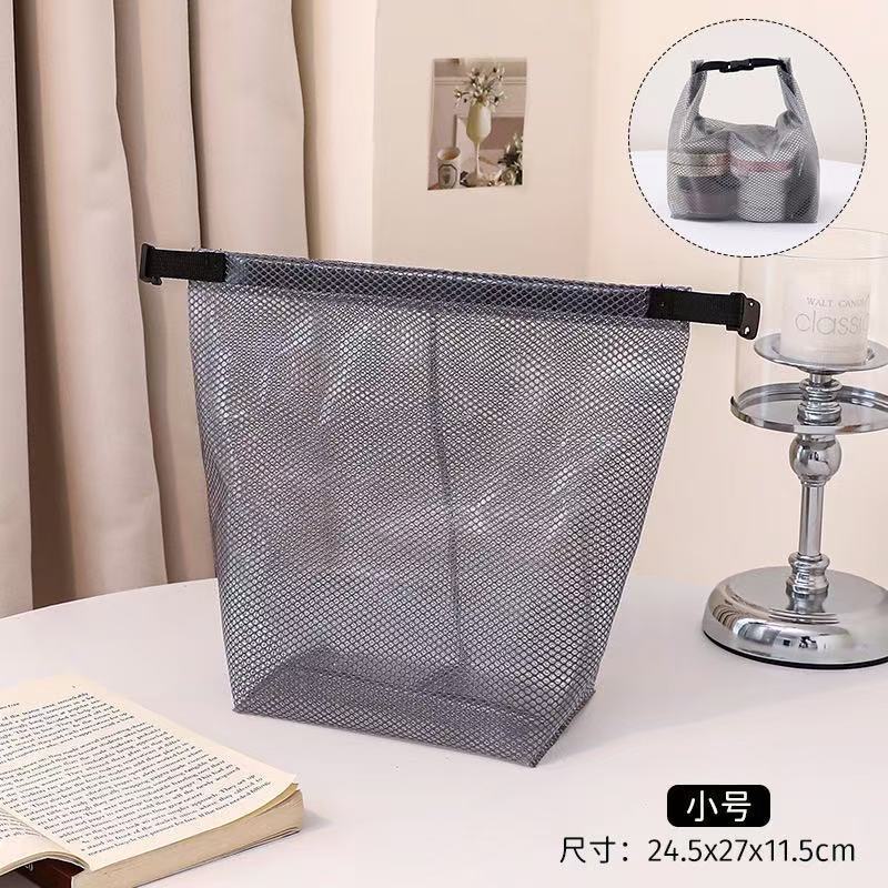 Waterproof storage bag [small gray]