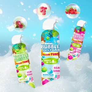 Gel orgánico de lavado corporal para niños, Gel de ducha de burbujas, espuma para niños, garantía de calidad