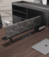 Bureau de travail personnalisable, minimaliste, petit, pour employés, bureau régulier