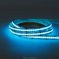 Bande LED COB RGBW RGBCW haute densité 840 puces 10mm/12mm DC24V 14W haute luminosité en cuivre avec télécommande USB IP20 dimmable