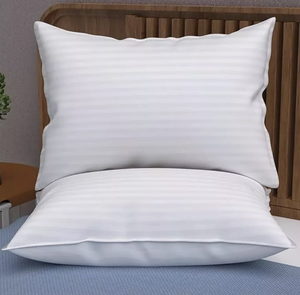 <span class=keywords><strong>Almohadas</strong></span> de cama antialérgicas rellenas de fibra hueca de rebote de calidad hotelera - Product Image 2