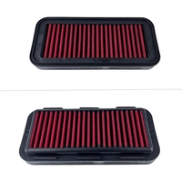 Filtro de Aire Reutilizable de Tubo Recto Alto RU-0620 para Motocicletas de 400-650cc y ATV Medianos RU0620