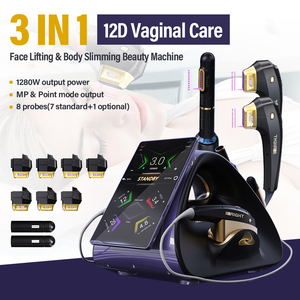 Nouvelle machine coréenne 3-en-1 <span class=keywords><strong>HIFU</strong></span> 12D pour le raffermissement facial et <span class=keywords><strong>vaginal</strong></span> (<span class=keywords><strong>HIFU</strong></span> 12D à ultrasons focalisés de haute intensité) - Product Image 2