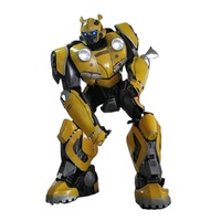 Costume de robot de scène réaliste de haute qualité, sculpté à la main, 8 pieds, pour danseur