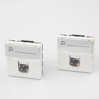 Pour Legrand Type STP, connecteur Keystone Cat6a sans outil, taille 45*45, pour applications réseau