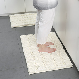 Tapis de bain en microfibre FIGOO, extra épais, texture <span class=keywords><strong>pop</strong></span>-<span class=keywords><strong>corn</strong></span>, tapis absorbant pour la douche - Product Image 2