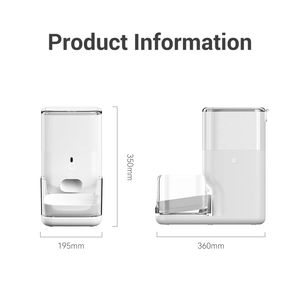 Bac à litière automatique intelligent pour chat avec reconnaissance RFID, écologique, de luxe, pour 2 chats, distributeur de litière, commande à distance par application, minuterie - Product Image 6