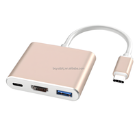 Hub prenant en charge la transmission vidéo haute définition, le transfert rapide de données USB et la charge rapide PD 100W