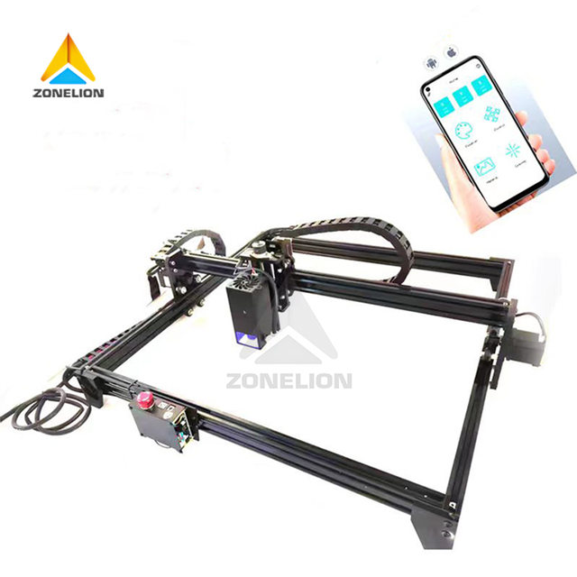 Low Price Manufacturer OEM Laser Engraver DIODE 3D Cutting Marking Wood Metal Mini Laser Engraving Machine 400*600mm