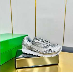 <span class=keywords><strong>Zapatillas</strong></span> de deporte retro de gama alta, zapatos ligeros con cordones de cuero genuino con tendencia de moda para todas las estaciones - Product Image 3