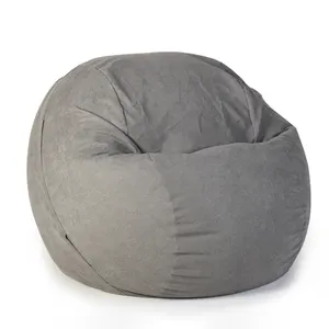 Yj Gigantische Bean Bag Stoel Cover (Geen Filler) woonkamer Sofa Wasbare Soft Stevige Rits Zitzak Cover Voor Tieners/Volwassenen