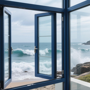 Cửa sổ nhôm phá vỡ nhiệt cửa sổ cách nhiệt đôi cho thoải mái quanh năm - Product Image 4