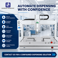 Robot de distribution motorisé contrôlé Guangxin, distributeur automatique d'adhésif pour ligne de production SMT, revêtement de circuits imprimés