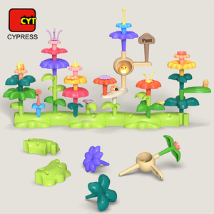 Hot Sale Preschool Garden Toys <strong>Flower</strong> Building Toys <strong>Flowers</strong> Stacking <strong>Games</strong> Play Set for Kids - Product Image 4