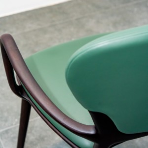 Silla de Comedor Moderna Tapizada con Estructura de Madera Sólida y Asiento de Tela Suave, Muebles Contemporáneos para Cocina, Restaurante, Hotel PISANO - Product Image 1